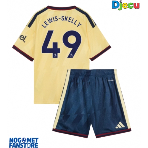 Arsenal Myles Lewis-Skelly #49 Rezervni Dres za djecu 2026-27 Kratak Rukav (+ Kratke hlače)
